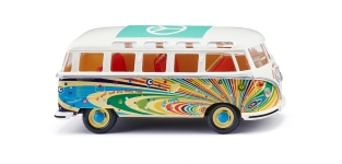 Wiking 076502 - 0 - VW T1 Sambabus Flower Power